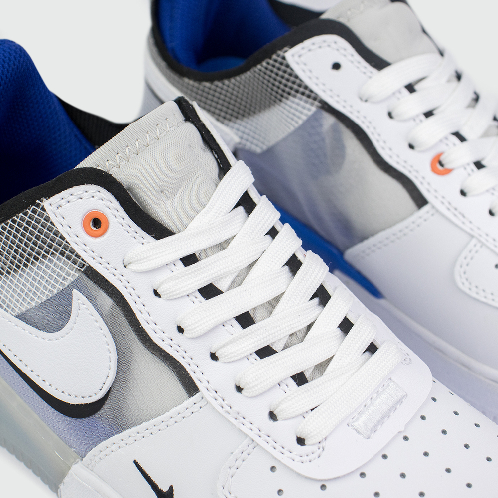 Кроссовки Nike Air Force 1 Low React Wmns Split White Blue