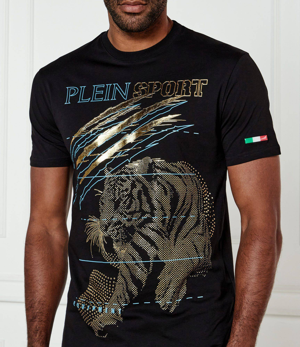 Футболка Lamina Plein Sport - черный(MTK8006 STE001N)