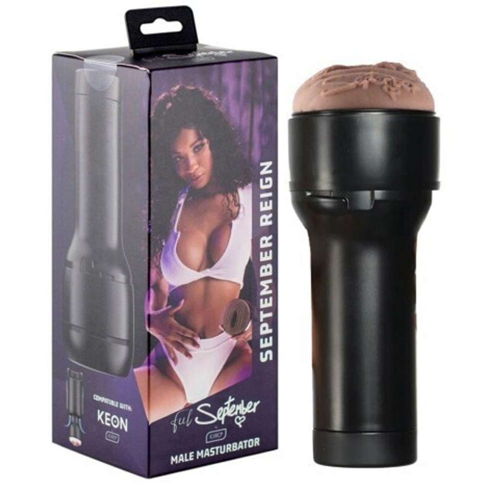 Мастурбатор Feel копия порно звезды September Reign от KIIROOStars Collection