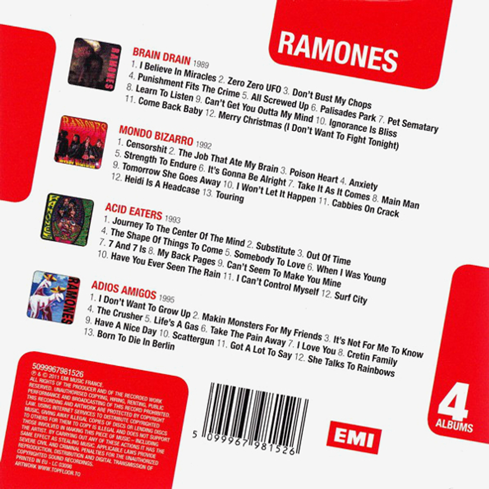 Ramones / 4 Albums (4CD)