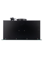 Вытяжка кухонная MACBI Ledy-60GT (BLACK) черный, D150мм,1200м3/ч, полновстраиваемая, мотор 230Ватт, стекло 60см, управл. сенсорное + управл. жестами