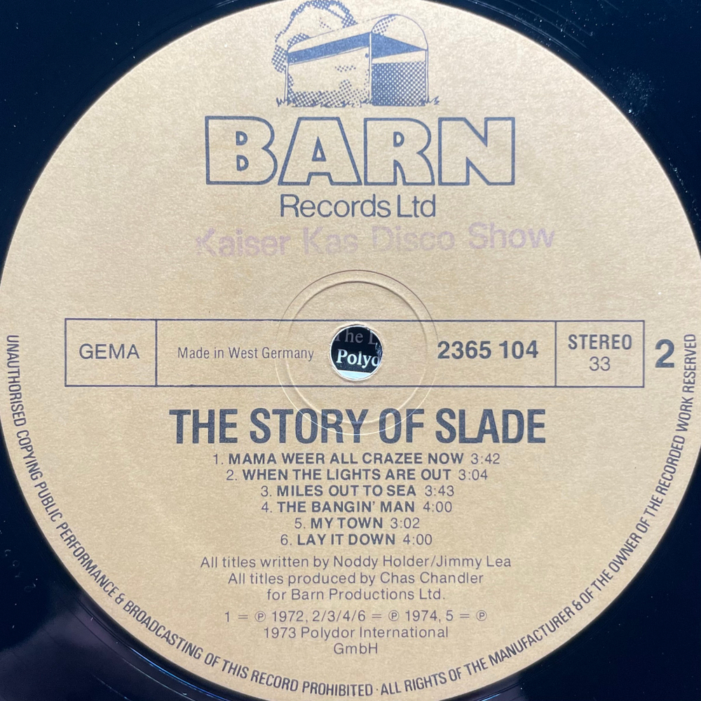 Slade ‎– The Story Of Slade 2LP (Германия 1977г.)
