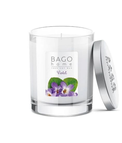 Фиалка, ароматическая свеча, Bago home