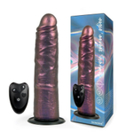 Вибратор‑реалистик Erowoman‑Eroman 20,5 см с пультом ДУ и присоской