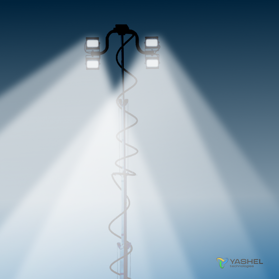 Передвижная мачта освещения, фото №973072804