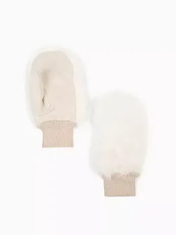 Варежки меховые