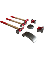 Рихтовочный набор 7 предметов, молотки для удаления вмятин на кузове