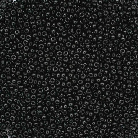 Бисер Preciosa №10 арт.23980 упак5гр. черный