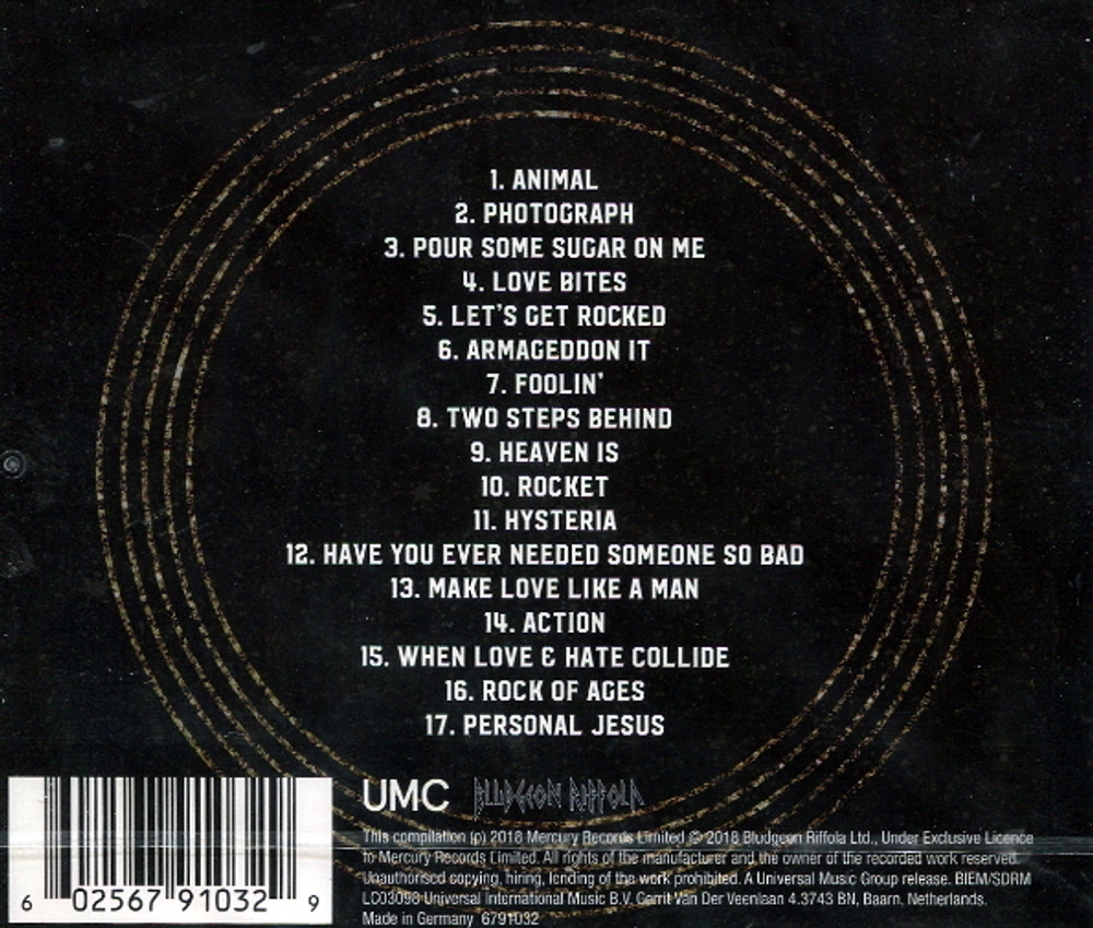 Def Leppard / The Story So Far - The Best Of Def Leppard (CD)