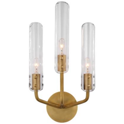 Настенный светильник Visual Comfort Casoria 17" Triple Sconce