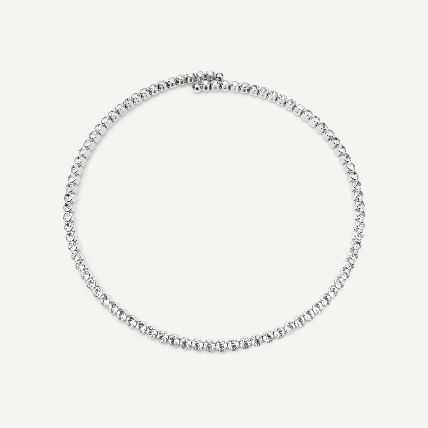 Колье Ballier Chocker Silver Necklace