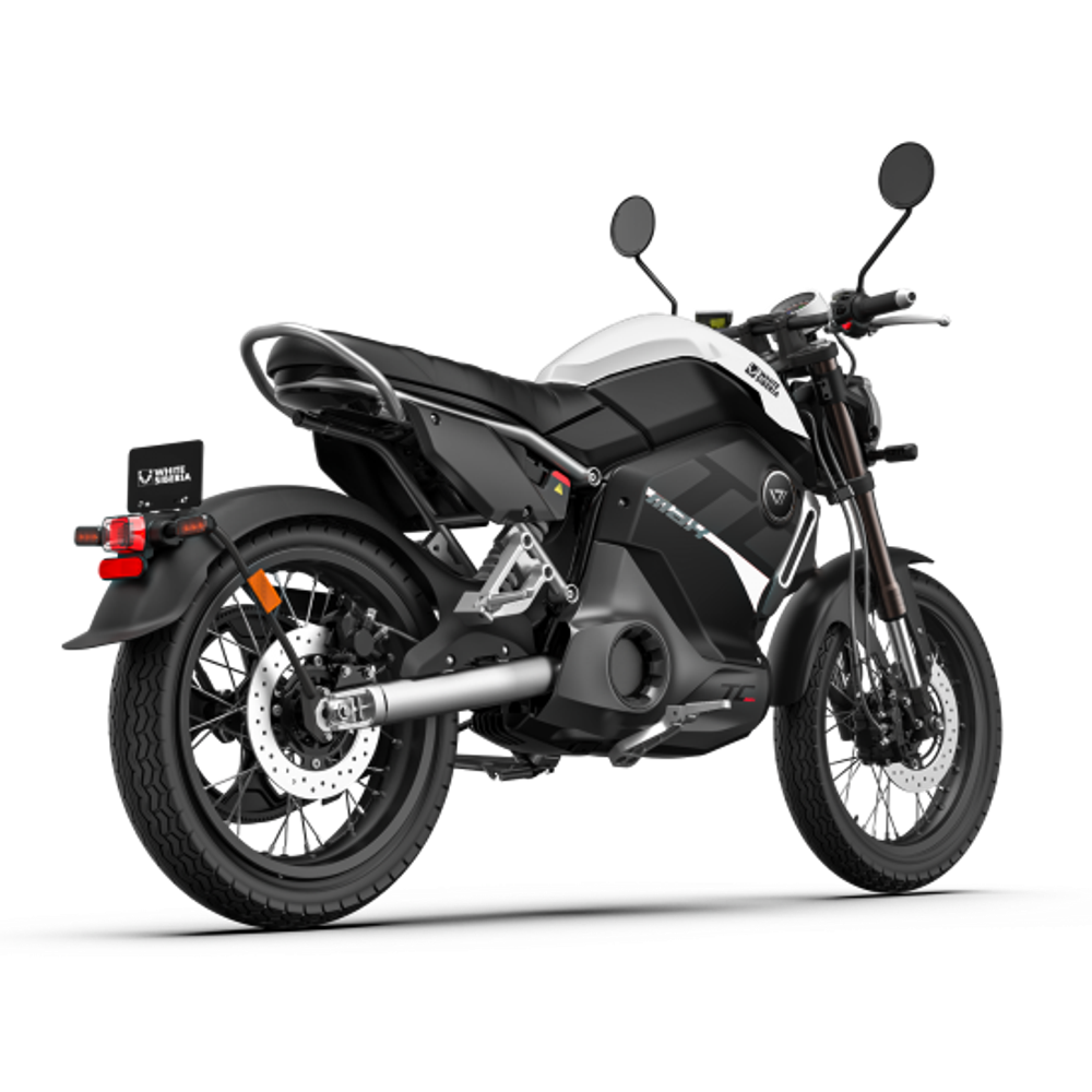 Электромотоцикл WHITE SIBERIA SUPER SOCO TC MAX 2024 Белый