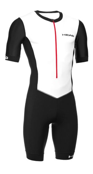 Короткий гидрокостюм Head Tri-Sleeve Suit с молнией унисекс лайкра