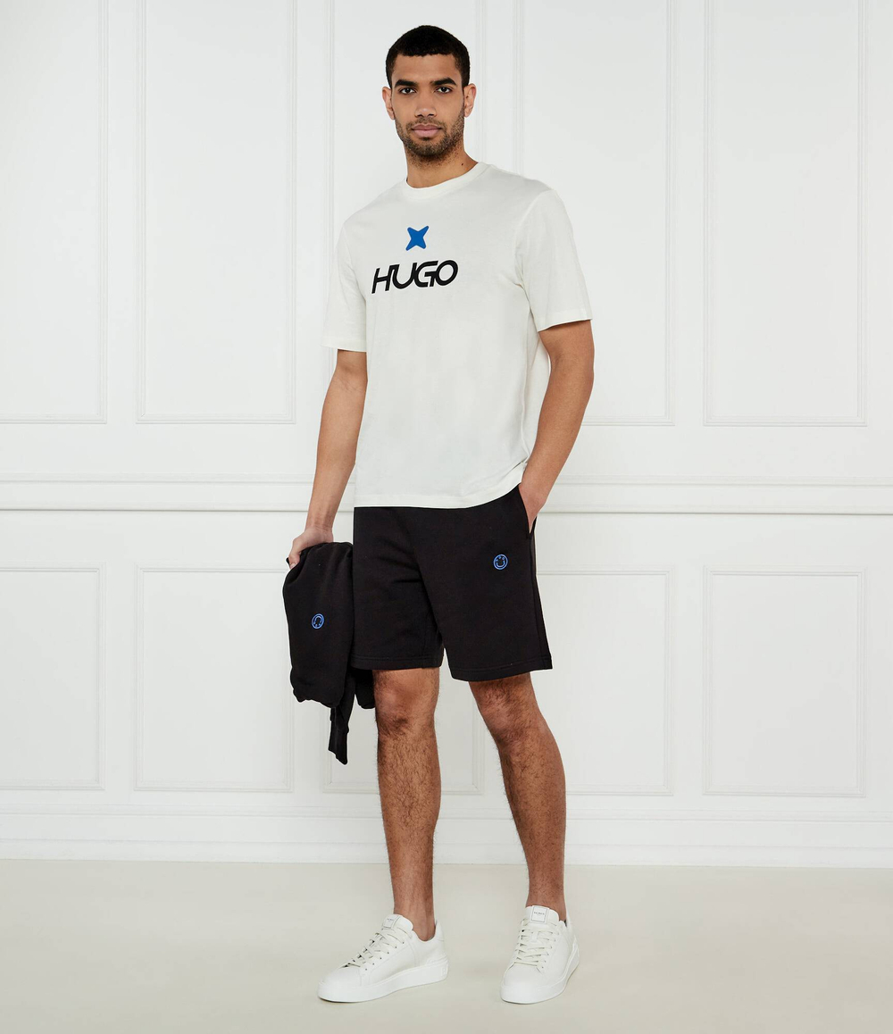 Футболка Newromi Hugo Blue - экрю(50542934)