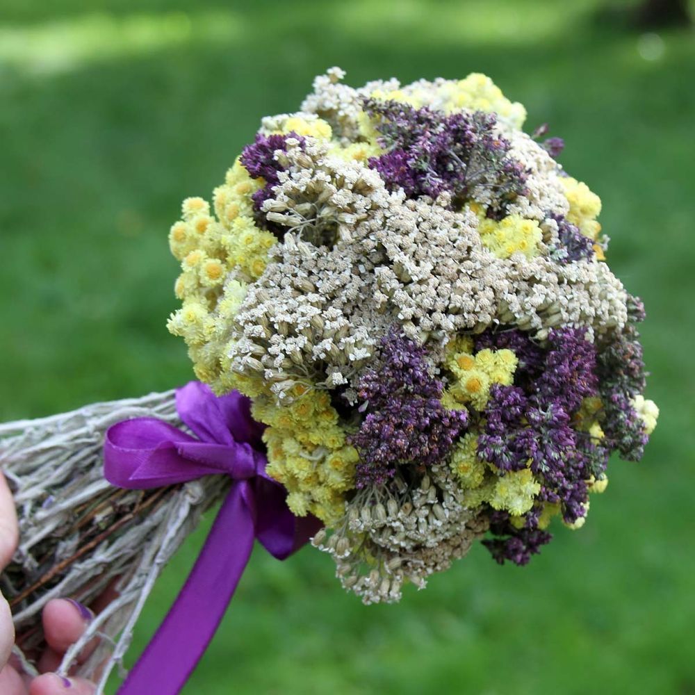 Букет сухоцветов 26х20 см - Волшебство