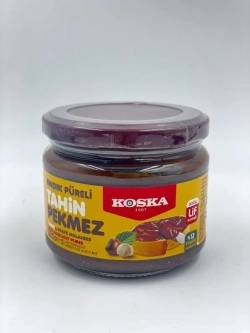 Турецкая кунжутная паста с виноградным пекмезом и фундуком