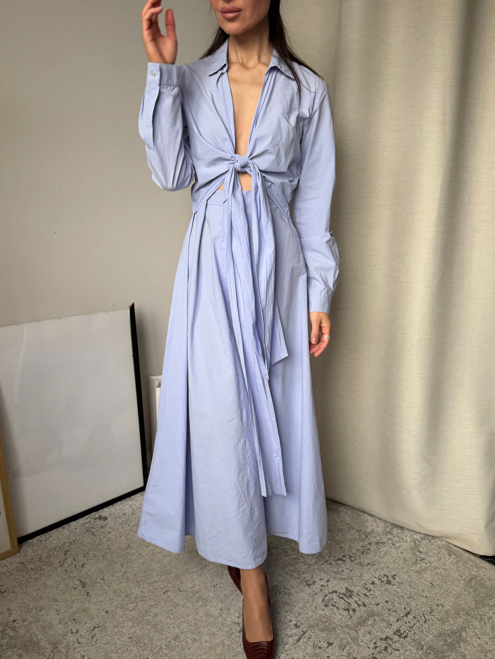 Хлопковое платье Marella, М