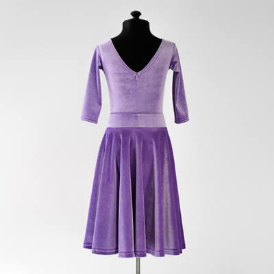 Standart 1-02-02-A | Рейтинговое платье для спортивных бальных танцев | Vasileva Dance