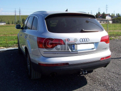 Фаркоп оцинкованный Galia V052A для Audi Q7 2006-2015, Porsche Cayenne 2002-2010, 2010-, Volkswagen Touareg 2002-2010, 2010-(паспорт и сертификат в комплекте)(без электрики)