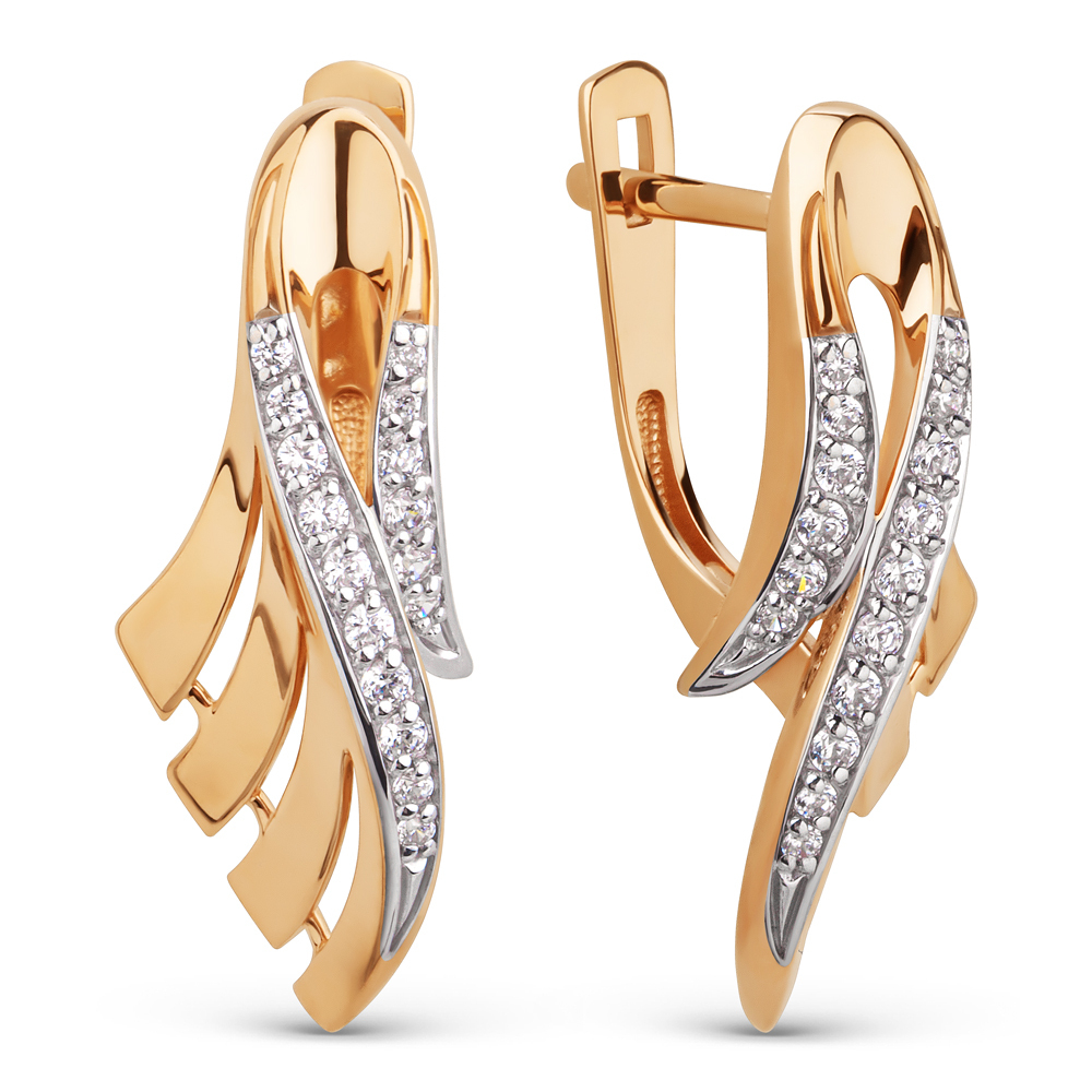 Серьги из золота 585 пробы