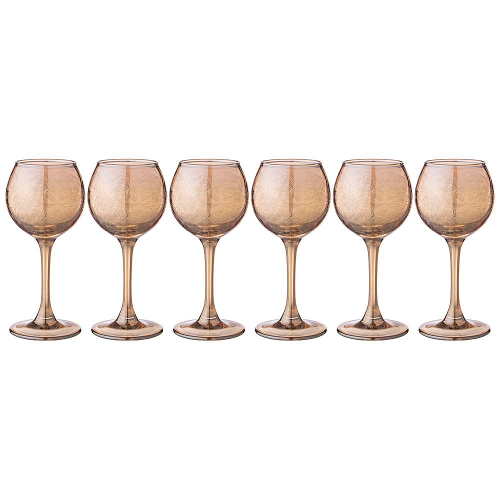 НАБОР РЮМОК ИЗ 6 ШТ "DANDELION" МЕД 65 МЛ 6*6*12,4СМ