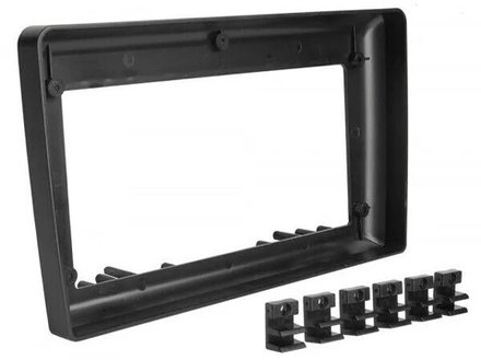 Универсальная магнитола в отсек 2DIN 180x100мм (рамка 9) - Teyes CC4-PRO монитор 9.5" 2K QLED на Android 13, Snapdragon 778G, AI, CarPlay, DSP, 4G SIM-слот