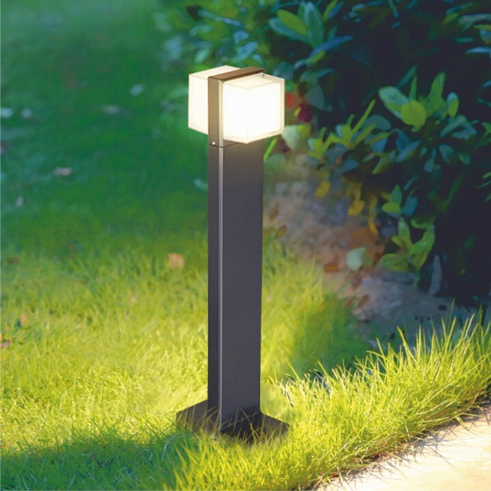 Уличный наземный низкий светильник Elektrostandard 1520 TECHNO LED черный