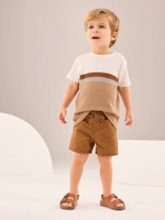 Шорты чинос для мальчика Next 911-333, Светло-коричневый