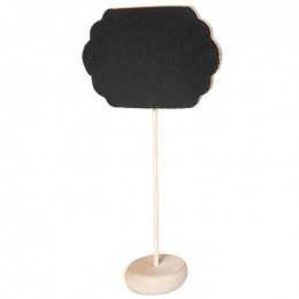 Табличка грифельная 9*6 см на подставке h10 см набор 3 шт черная Garcia De Pou