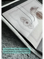 Обложка на паспорт с принтом кожа