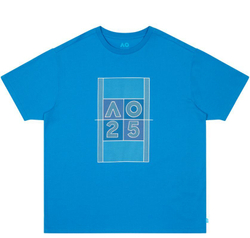 Мужская теннисная футболка Australian Open Dated Court - небесный