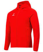 Худи на молнии ESSENTIAL Athlete Hooded FZ Jacket, красный