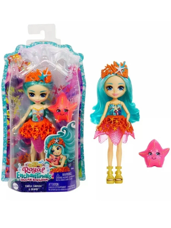 Кукла Энчантималс Морская звезда Стария и Бими HCF69