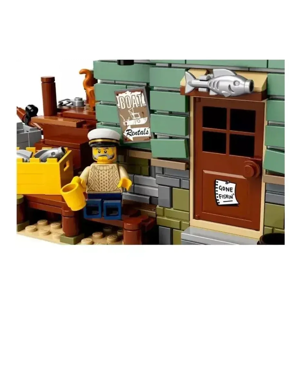Конструктор Старый рыболовный магазин 2068 деталей