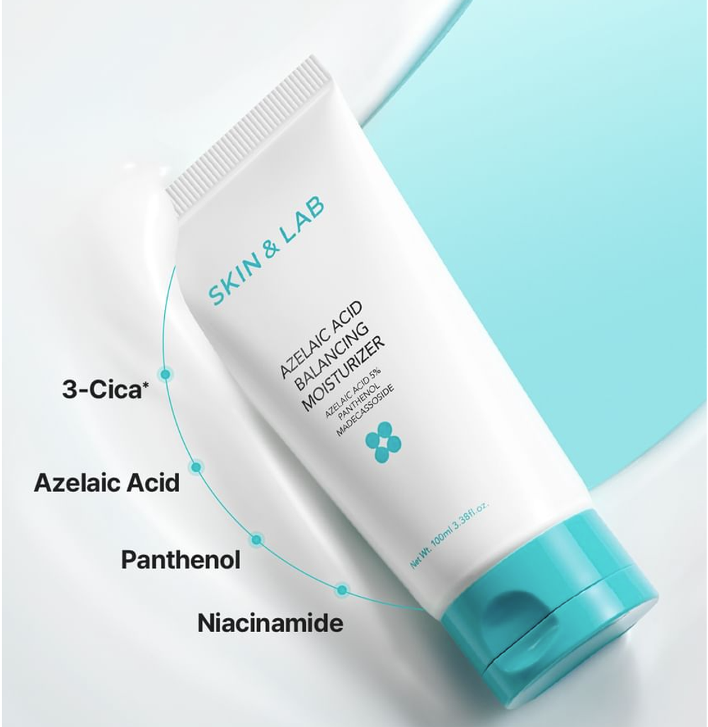 Крем с 5% азелаиновой икслотой SKIN&LAB Azelaic acid balancung moisturizer, 100мл