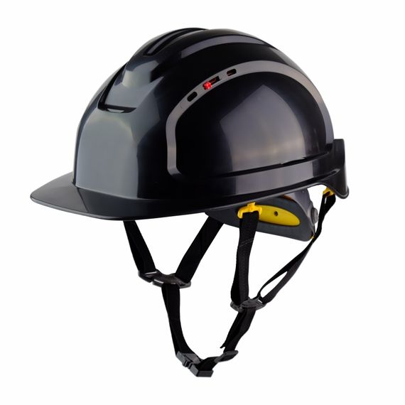 Каска Росомз СОМЗ-80 Абсолют RAPID, защитная, черная, арт. 781720