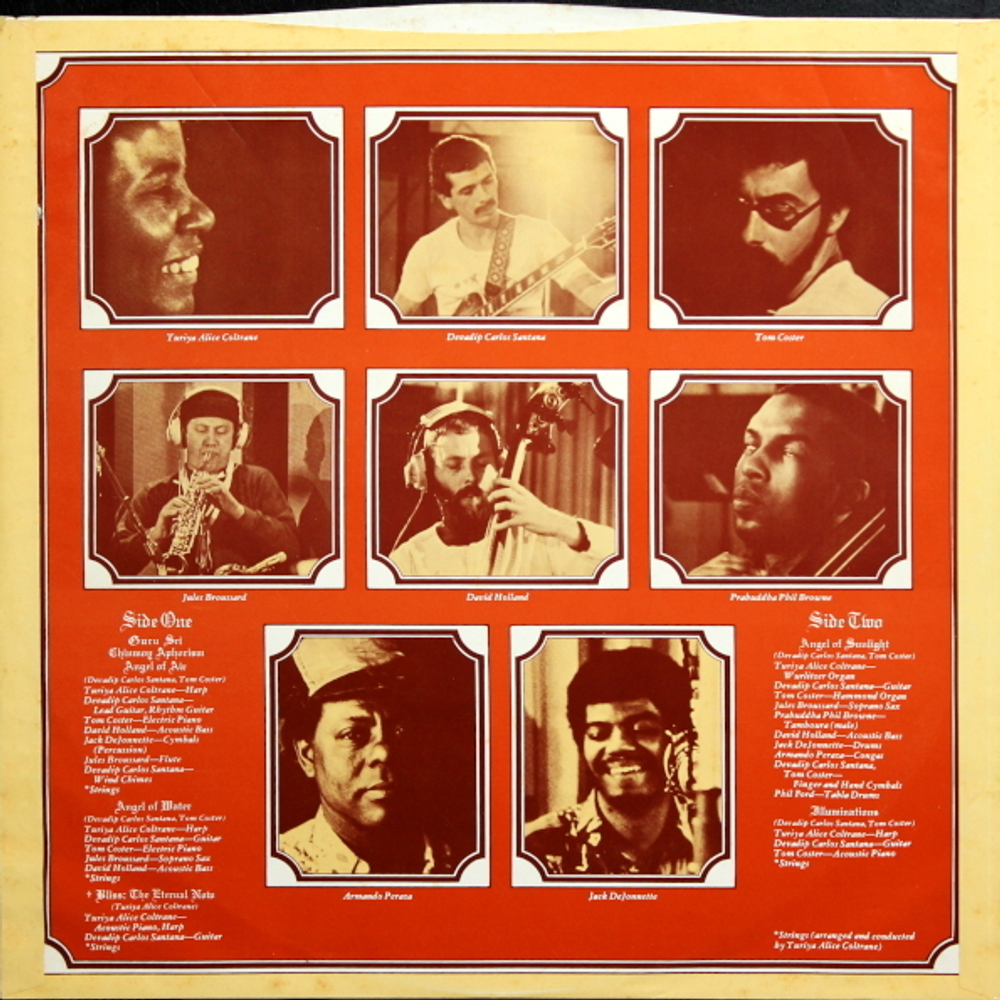 Carlos Santana, Alice Coltrane / Illuminations (LP)