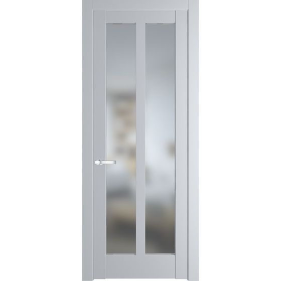 Межкомнатная дверь эмаль Profil Doors 4.7.2PD лайт грей остеклённая