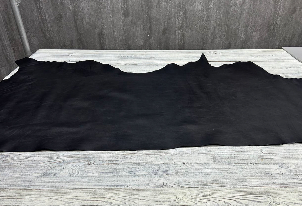 Nappa Strucco Nero (1,4-1,6 мм), цв. Черный, натуральная кожа