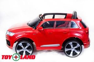 Детский электромобиль Toyland Audi Q7 высокая дверь красный