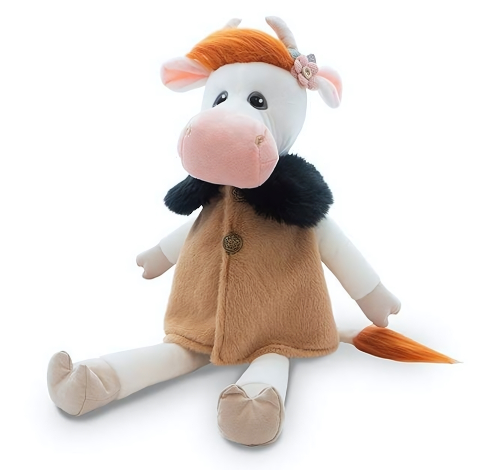 Коровка Глаша в Бежевом Пальто, 28см (MT-MRT022013-28)