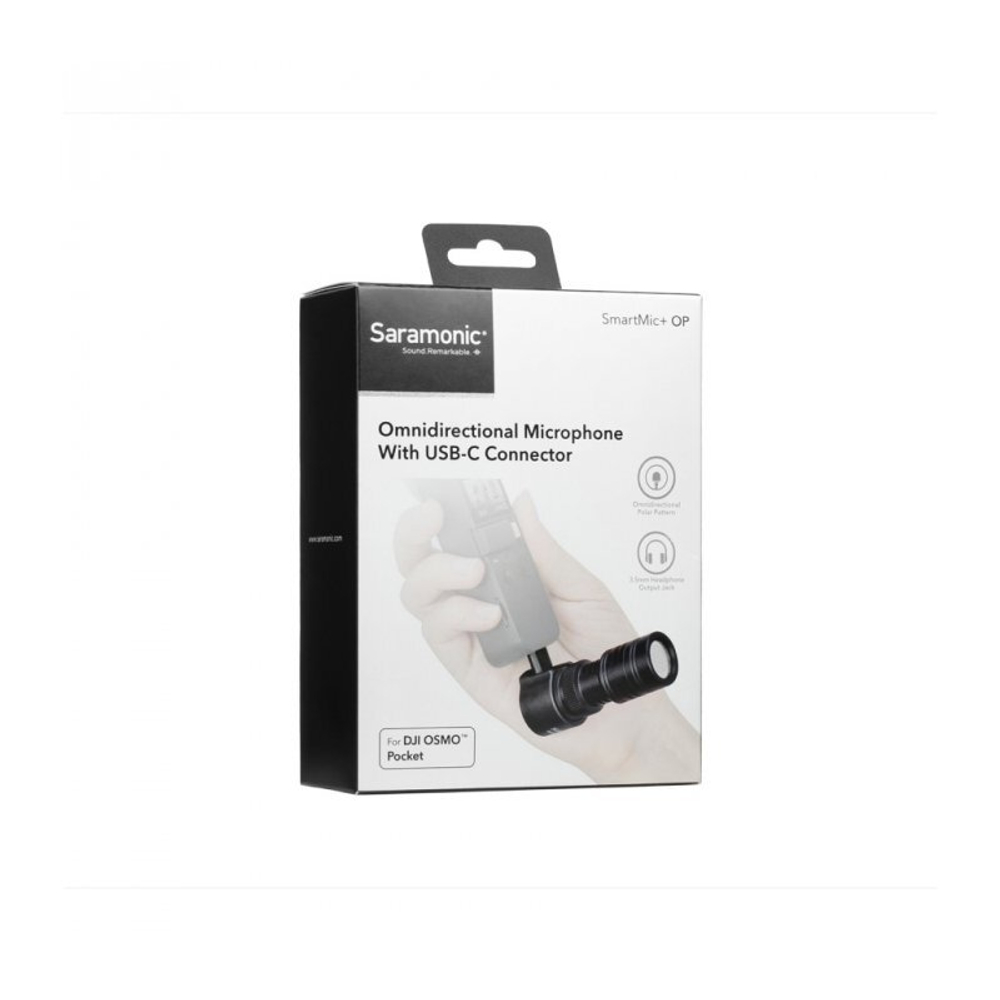 Микрофон Saramonic SmartMic+ OP для DJI OSMO Pocket (вход Type-C)