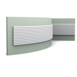 Гибкая декоративная панель Zigzag, 200x25 см