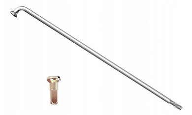 Спица 21" + ниппель, L = 240 мм, 1 шт (Х250 и д.р.)