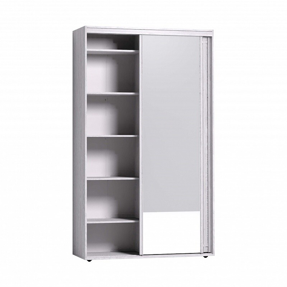 Шкаф-купе с зеркалом Sherlock 303 Ясень анкор светлый