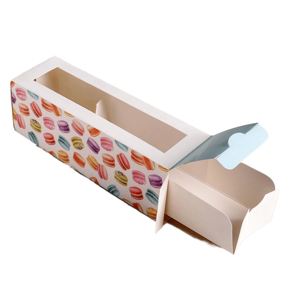 Коробочка для макаронс «Make life sweet», 18 х 5.5 х 5.5 см