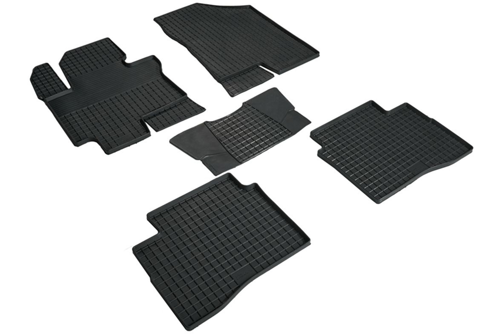 Резиновые коврики Сетка для Changan Eado Plus 2020-н.в. Seintex.99243