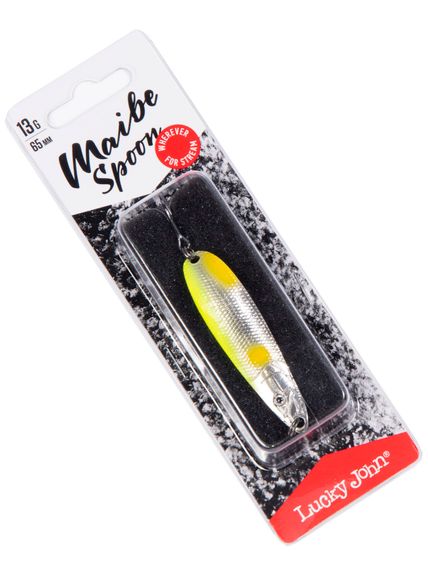 Блесна колеб. Lucky John MAIBE SPOON длин.65мм/013.0г 002