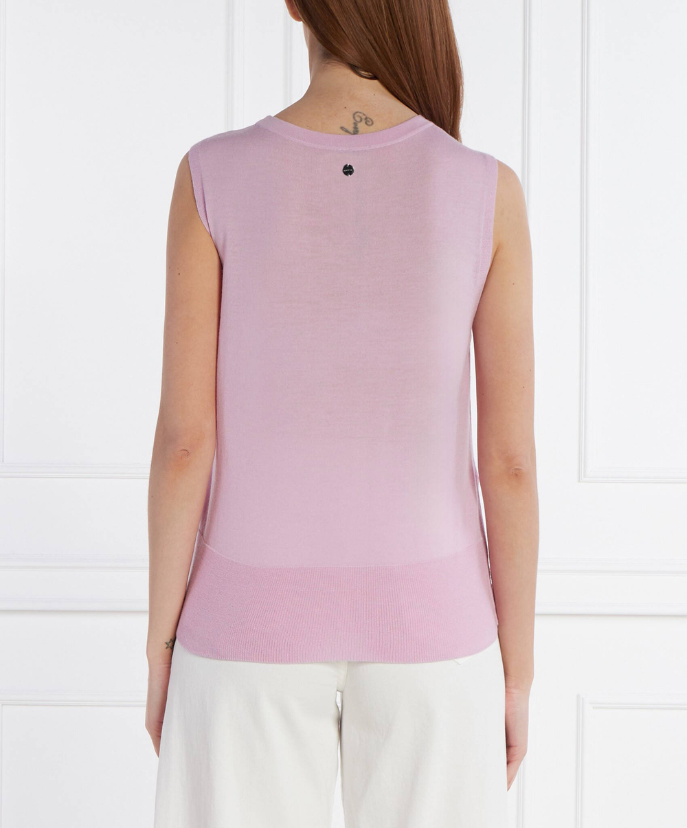 Хлопковый топ Marc Cain - лавандовый (WC 61.05 M73)