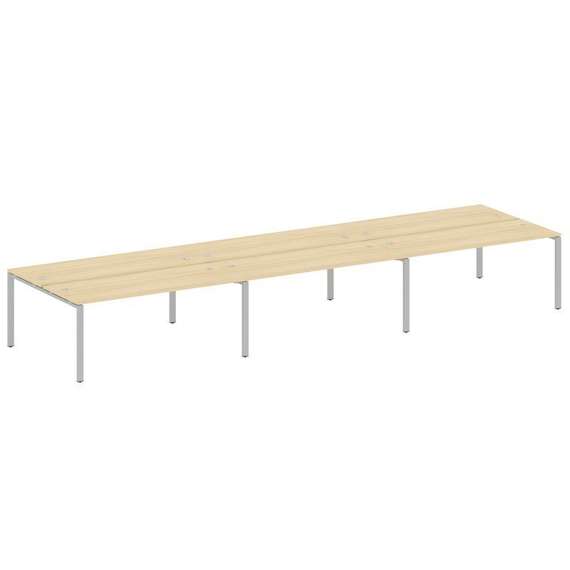 Метал Систем Рабочая станция на 6 мест на П-образном м/к БП.СМ-6.5